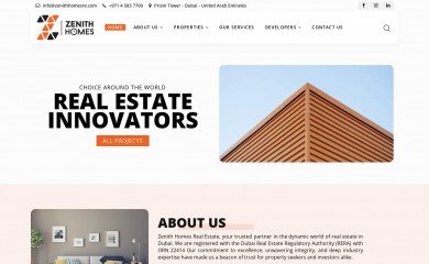 zenithhomesre.com screenshot