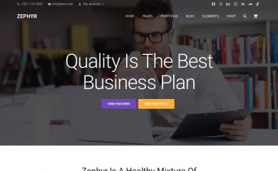 http://zephyr.us-themes.com/ screenshot