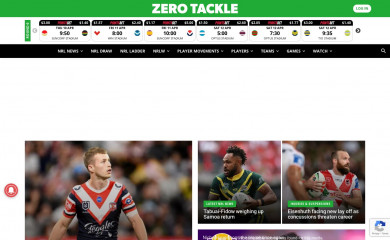 zerotackle.com screenshot