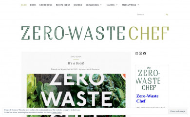 zerowastechef.com screenshot