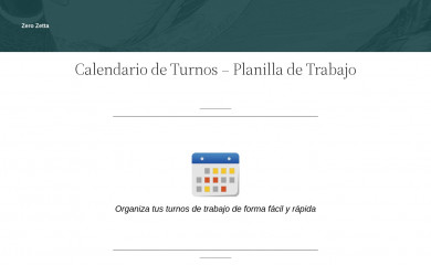 zerozetta.es screenshot