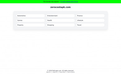 zerocostapk.com screenshot