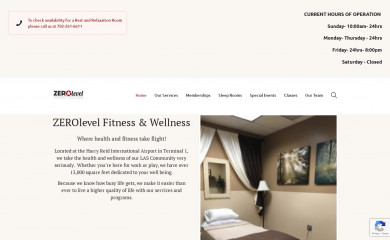 zerolevelfitness.com screenshot