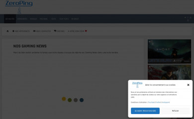 zeroping.fr screenshot