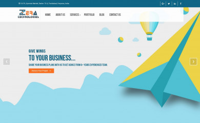 zeratechnologies.com screenshot