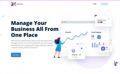 zerrio.com screenshot