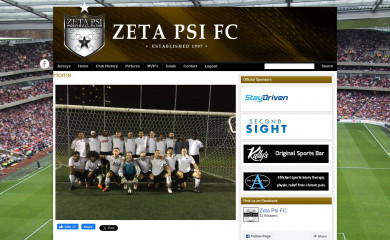 zetapsifootballclub.com screenshot