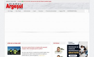 ziarulargesul.ro screenshot