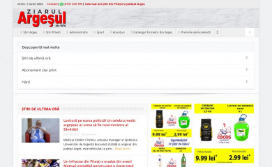 ziarulargesul.ro screenshot
