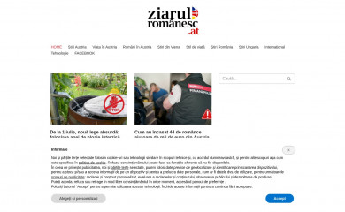 ziarulromanesc.at screenshot