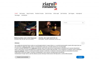 ziarulromanesc.at screenshot