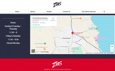 ziasstonehouse.com screenshot
