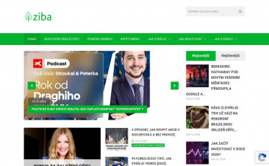ziba.cz screenshot