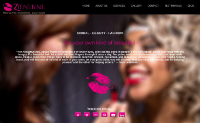 zieneb.nl screenshot