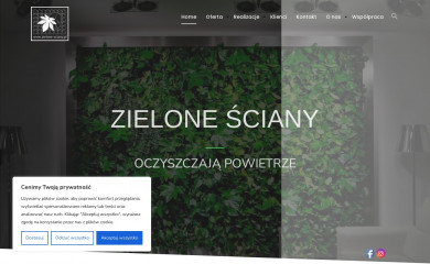 zielone-sciany.pl screenshot