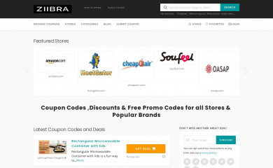 ziibra.com screenshot