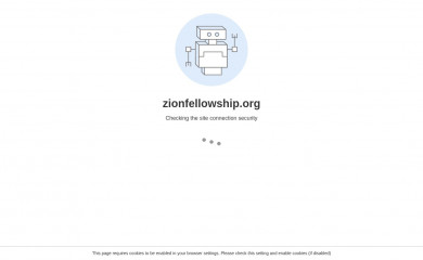 zionfellowship.org screenshot