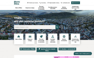 zilina.sk screenshot