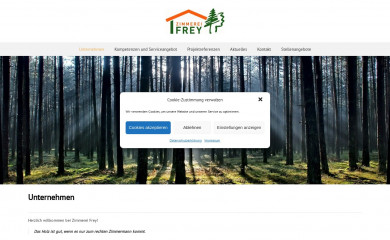 zimmermeister-frey.de screenshot