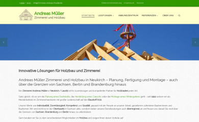 zimmerei-andreas-mueller.de screenshot