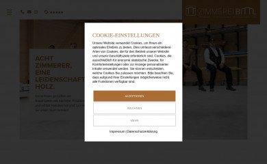 zimmerei-bittl.de screenshot