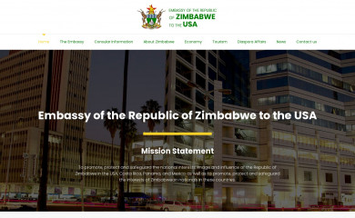 zimembassydc.org screenshot