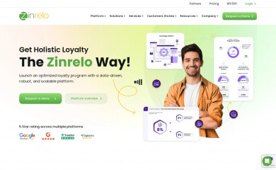 zinrelo.com screenshot
