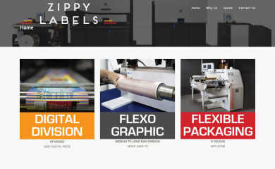 zippylabels.co.za screenshot
