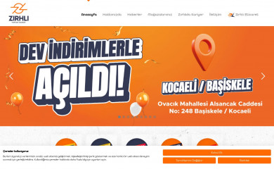 zirhlitoptanmarket.com screenshot
