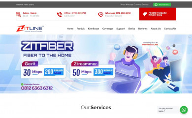 zitline.net.id screenshot