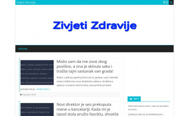 zivjetizdravije.info screenshot
