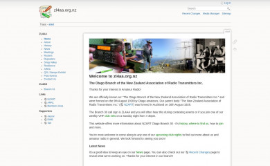 zl4aa.org.nz screenshot