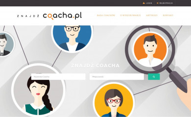 znajdzcoacha.pl screenshot