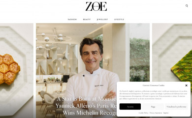 zoemagazine.net screenshot