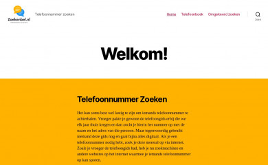 zoekenbel.nl screenshot