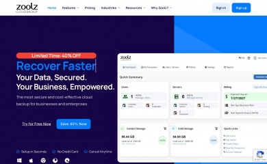zoolz.com screenshot