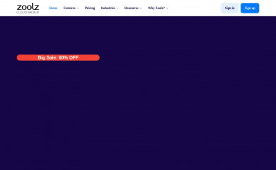 zoolz.com screenshot