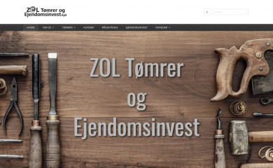 zoltømrer.dk screenshot