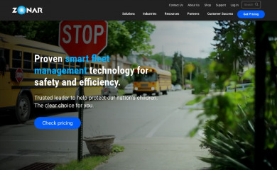 zonarsystems.com screenshot