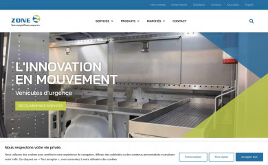 zonetechnologie.com screenshot
