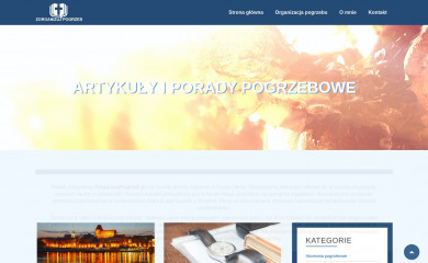 zorganizujpogrzeb.pl screenshot