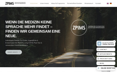 zpims.net screenshot
