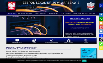 zs26.edu.pl screenshot
