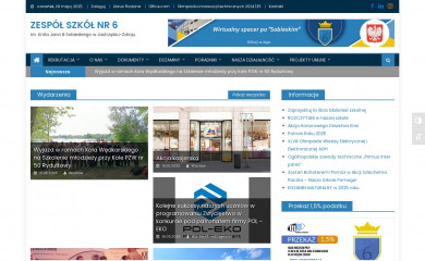 zs6sobieski.pl screenshot