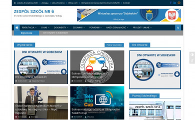 zs6sobieski.pl screenshot