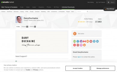 Charlotte Blog screenshot