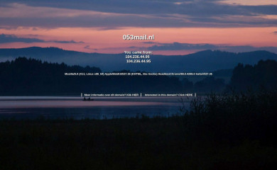 053mail.nl screenshot