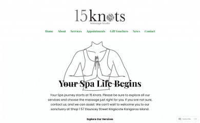 15knots.com.au screenshot