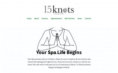 15knots.com.au screenshot