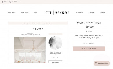 Peony screenshot